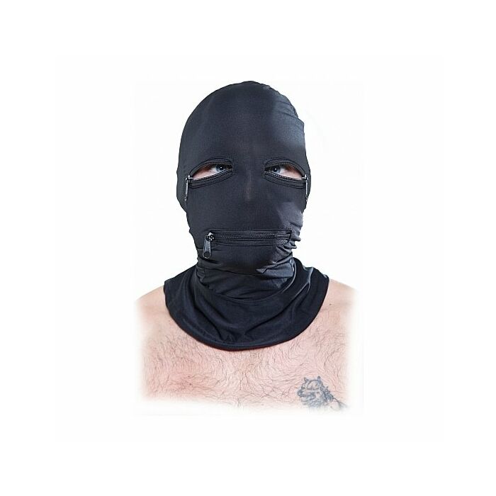 Maschera fantasy fetish con apertura degli occhi