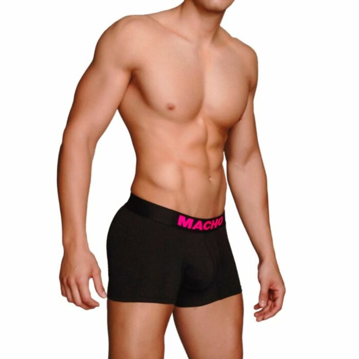 Uomo - ms075 boxer sportivo nero taglia s