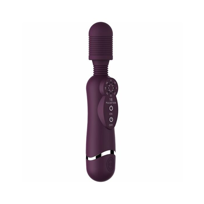 Bacchetta da massaggio in silicone - viola