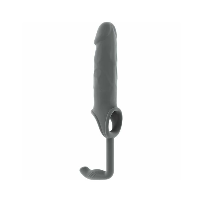 Sono extension pene aade 35cm + plug anal n18 gris