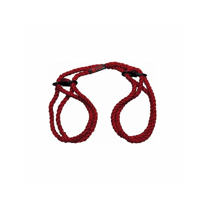 Hogtied - legare e legare - lacci da polso e da caviglia - rosso