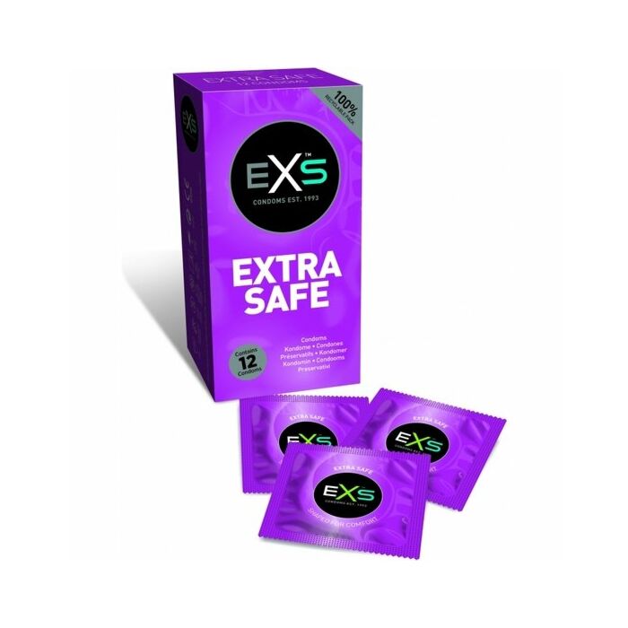 Exs extra safe - preservativo natural - pacco da 12