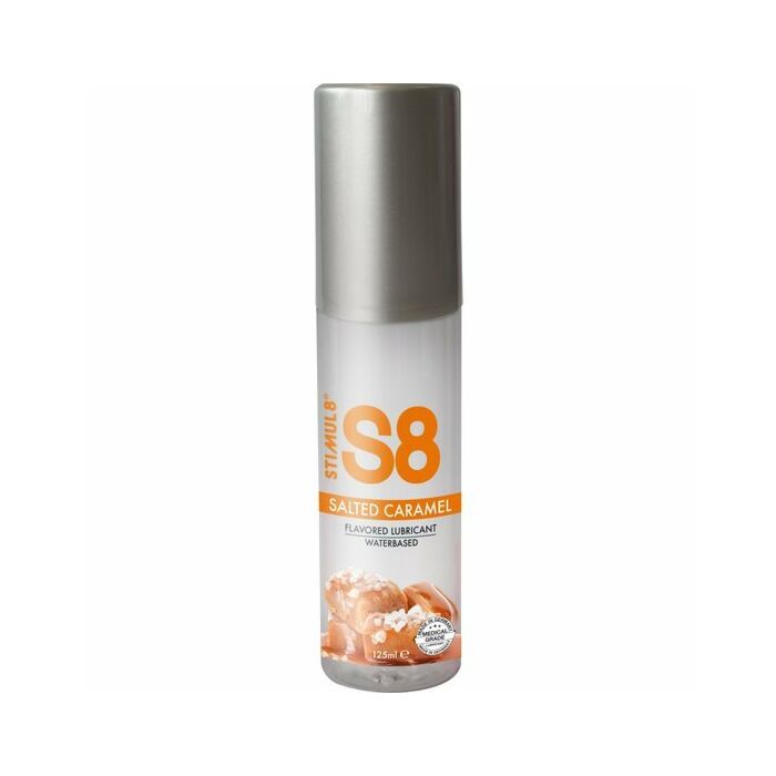 Lubrificante S8 flavour 125ml - caramello
