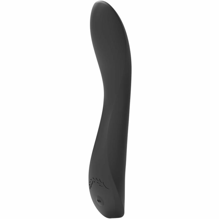 Controllo touch kib vibrador nero e argento