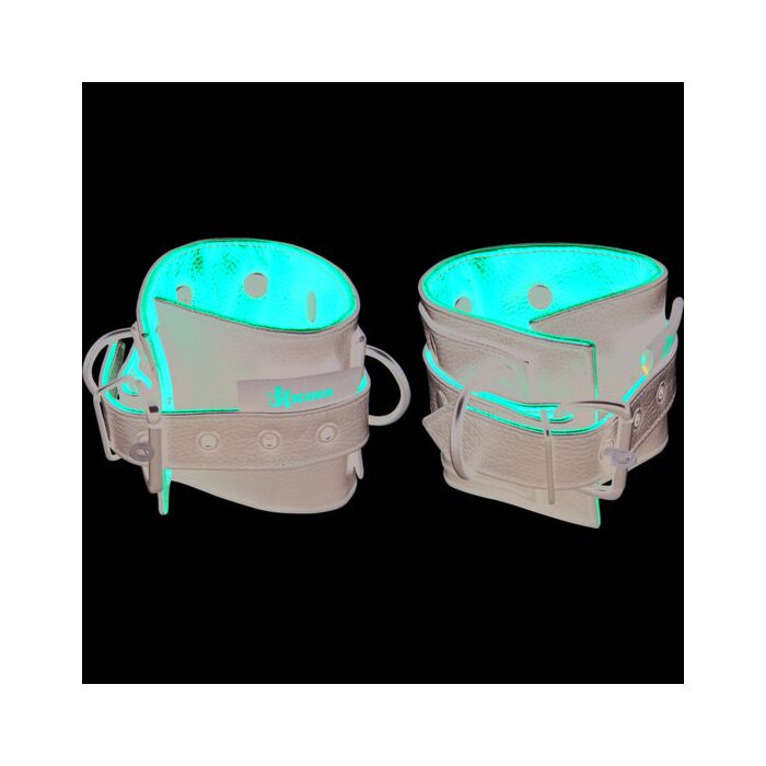 Vincoli alla caviglia neri e rossi