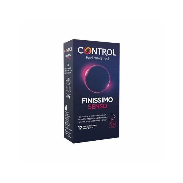 Preservativos control finissimo senso 12 uds