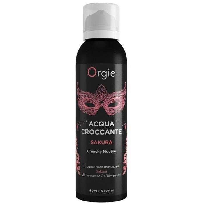 Orgia effervescente crema da massaggio aroma sakura 150 ml