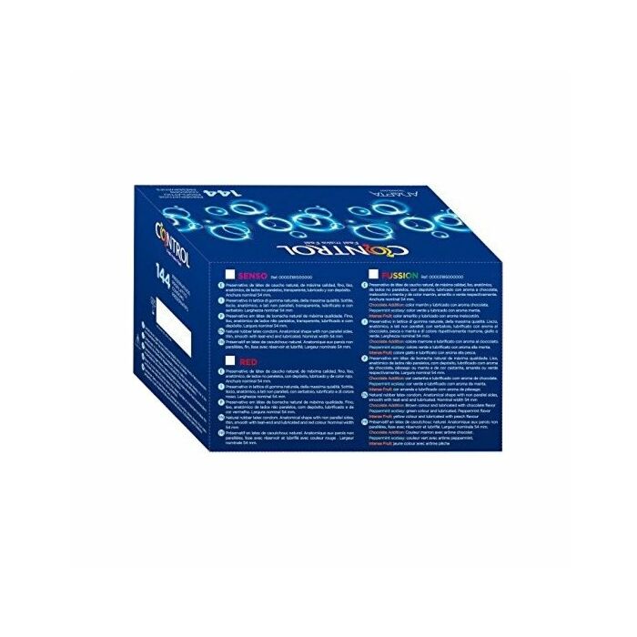 Scatola professionale per preservativi controllo fragola 144 pz