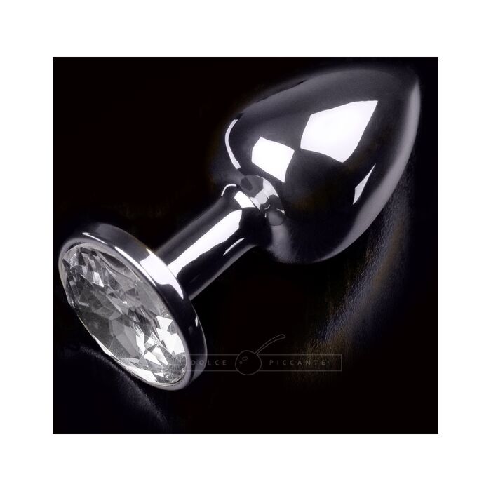 Plug metal s - gema cristal