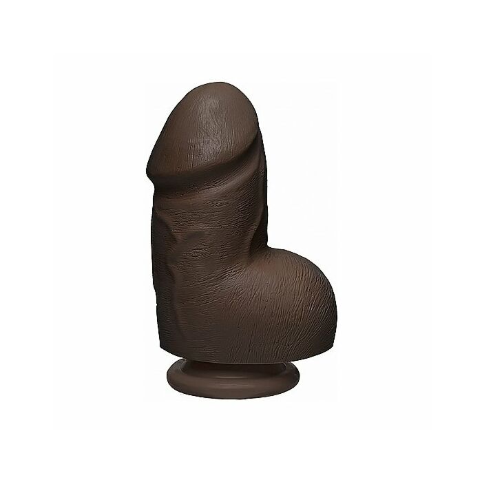 Grasso d - realistico pene firmkyn 15,7cm - cioccolato