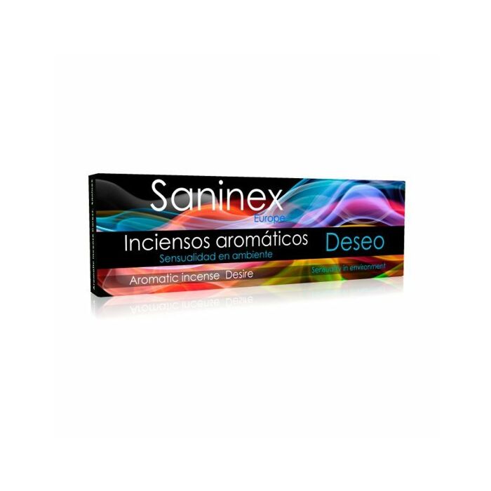 Saninex incienso aromatico deseo 20 bastoncini