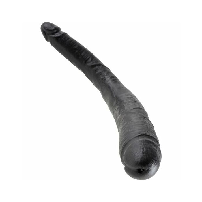 King cock dildo doble negro 406 cm