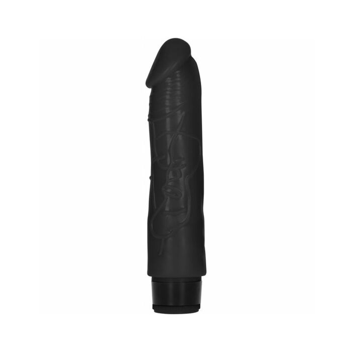 Gc pene vibratore spesso realistico 20cm - nero