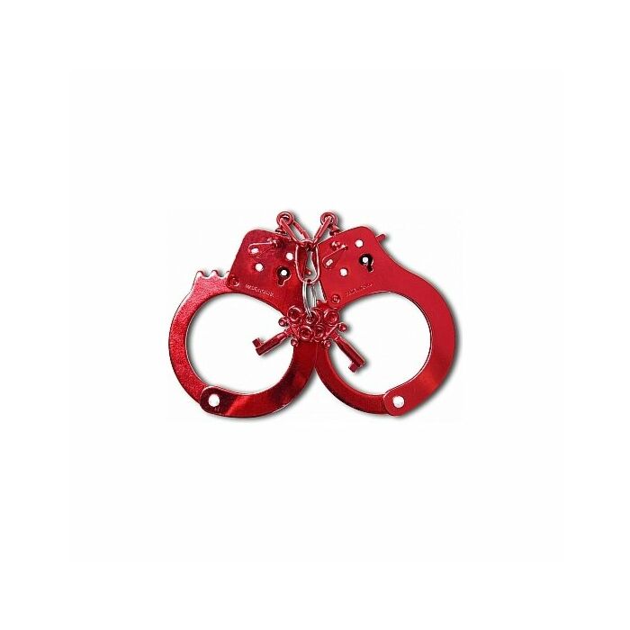 Manette anodizzate rosse fantasia fetish