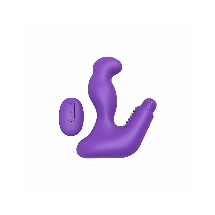 Max 20 massaggiatore dildo unisex con telecomando viola