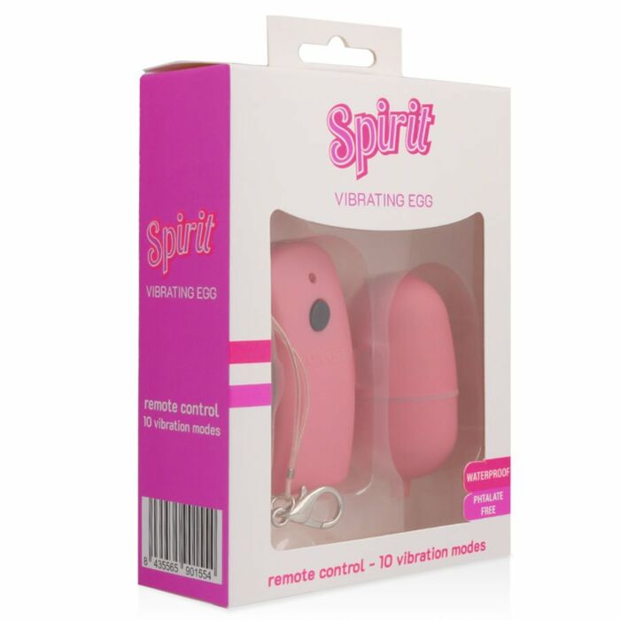 Telecomando per uova vibranti Spirit rosa