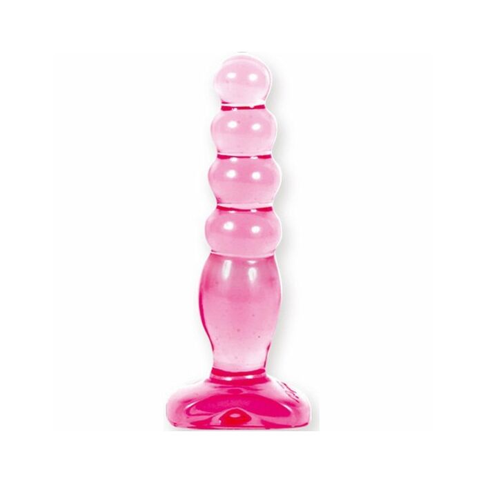 Dildo di gelatina rosa iniziazione