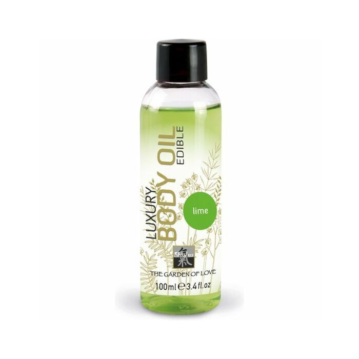 Shiatsu olio da massaggio al lime commestibile