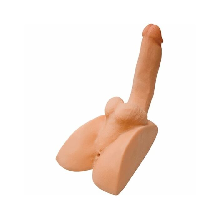 Masturbatore hard rock cyberskin - culo con pene eretto