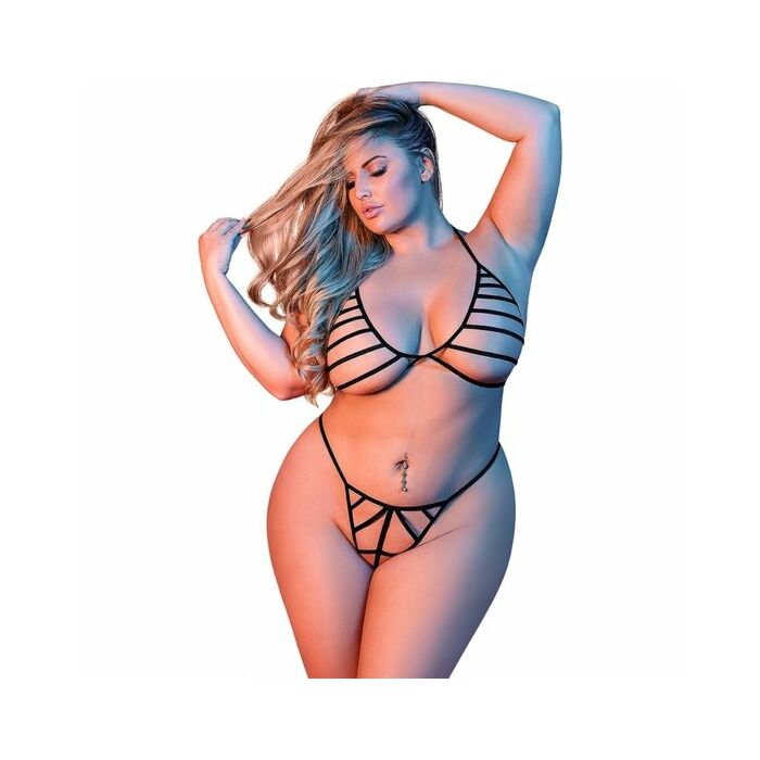 Set con cinturini - nero