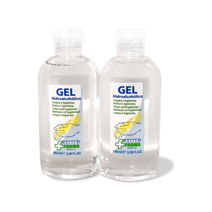 Gel hidroalcohólico verita farma lemon 100 ml