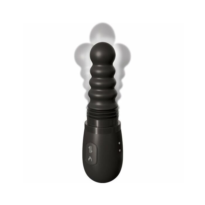 Propulsore del culo rotante - plug vibrador con calor