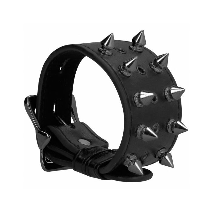Ahia! teschi e ossa. bracciale nero