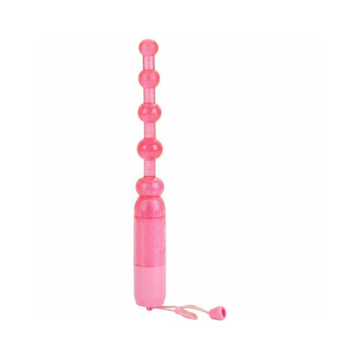 Dildo anale perline rosa