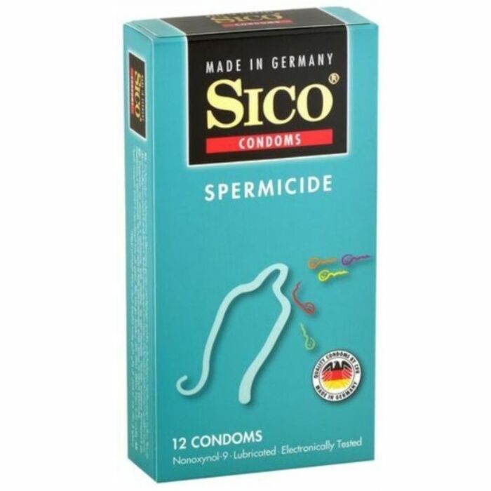 Preservativo Sico preservativo con spermicida 12 unità