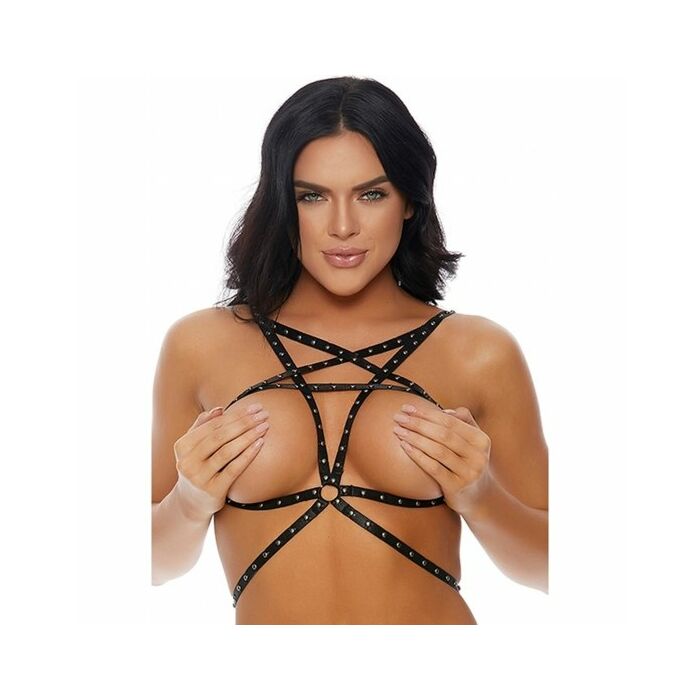 Non posso stud me reggiseno con borchie argento