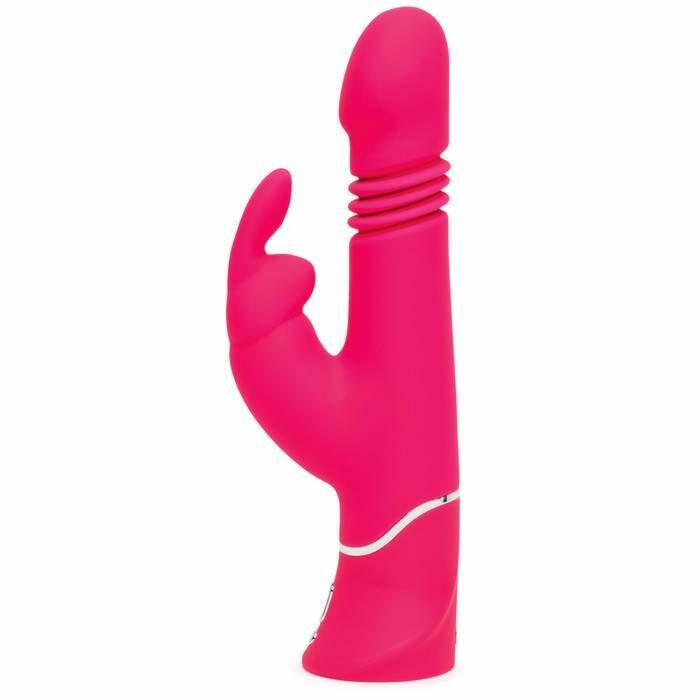 Coniglio felice vibrador su giù rosa