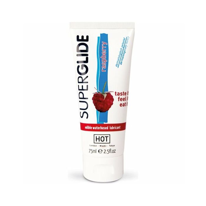 Lubrificante commestibile superglide lampone 75ml