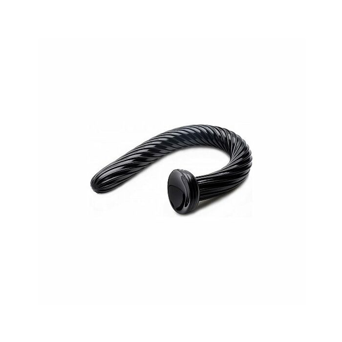Tubo a spirale - dildo 50 cm negro