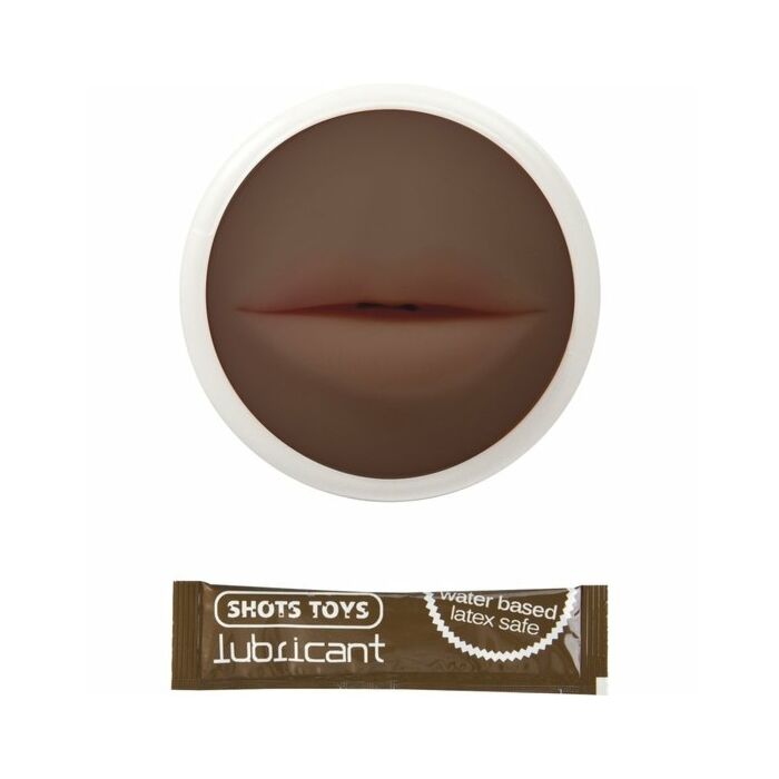 Masturbatore maschio a forma di bocca nera