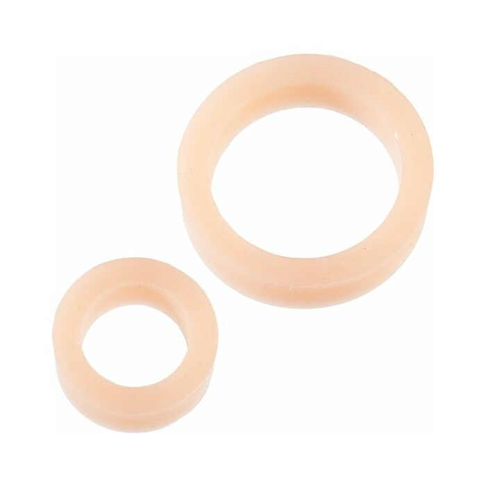 Anelli in silicone platino premium