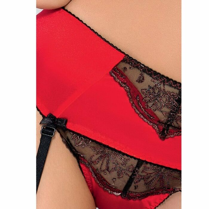 Set di flange Passion 3 pezzi rosso s / m
