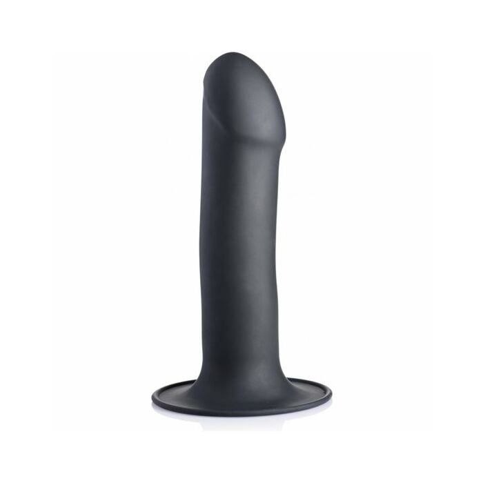 Dildo in silicone flessibile - nero