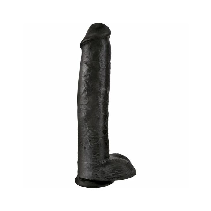 Pene Realistico King Cock Nero 38cm