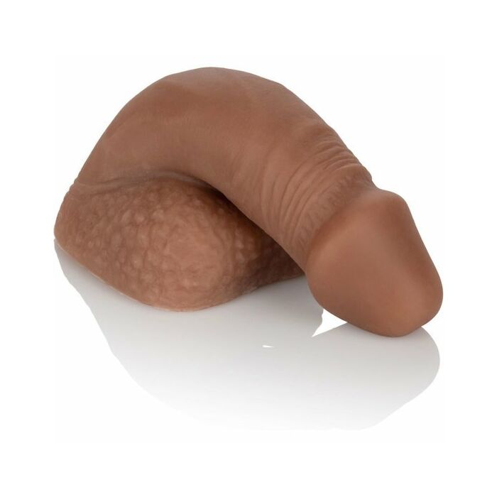 Pene da imballaggio - pene in silicone 12,75 cm - marrone