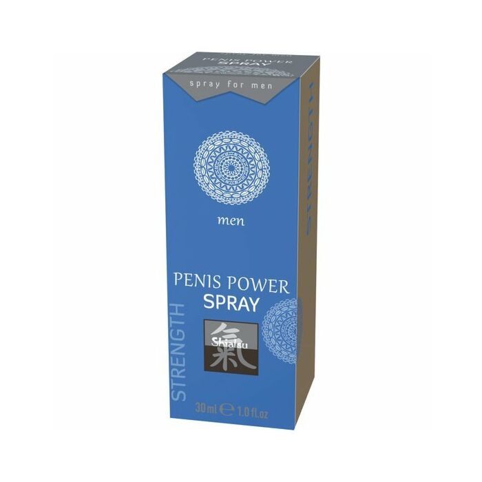 Potenziatore di erezione shiatsu spray alla menta giapponese e bambù 30 ml