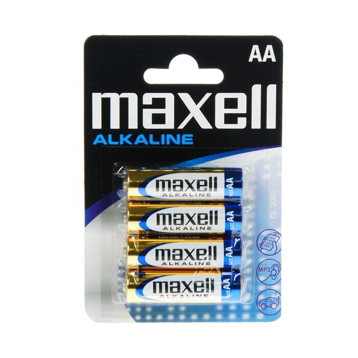 Blister Maxell AA LR6: Energia Infinita