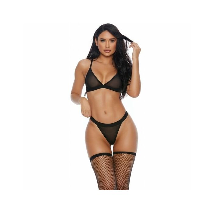 Set nero puro romanticismo