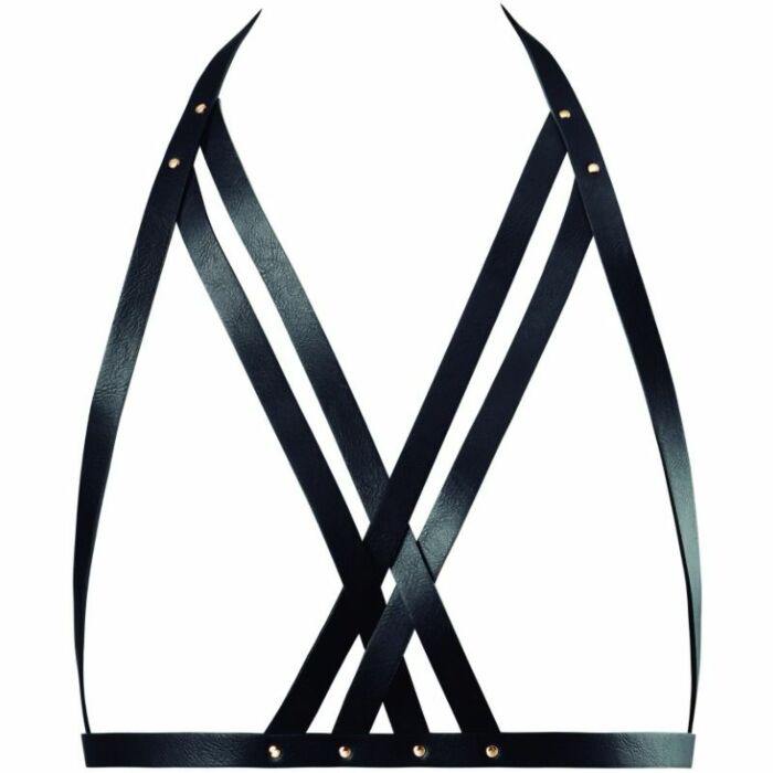 Reggiseno con cinturino labirinto indiscrets Bijoux - nero