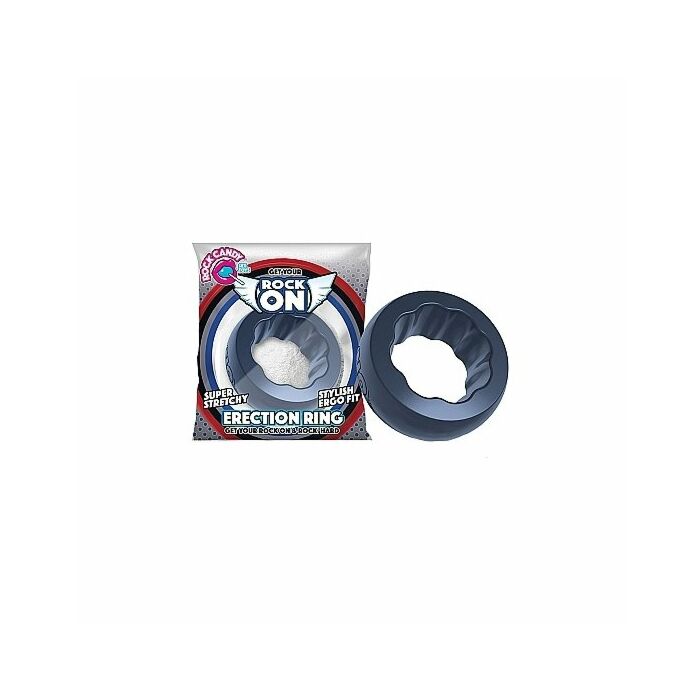 Rock on ring - grigio