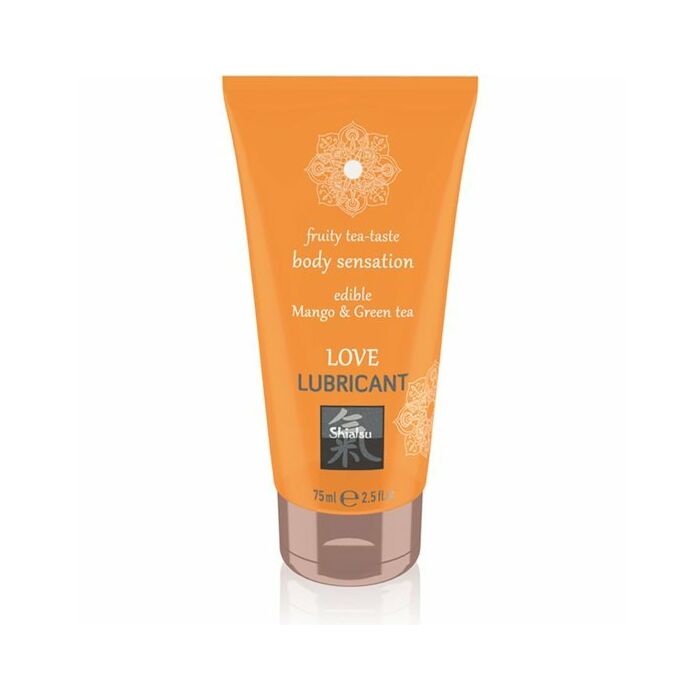 Lubrificante commestibile Love Mango e tè verde 75ml