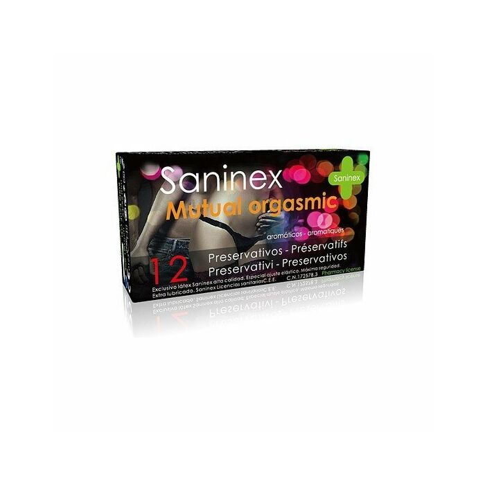 Saninex preservativos 12ud orgasmici reciproci