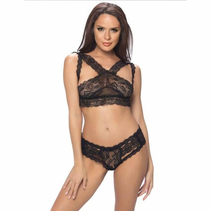 Set lingerie Queen due pezzi s / m
