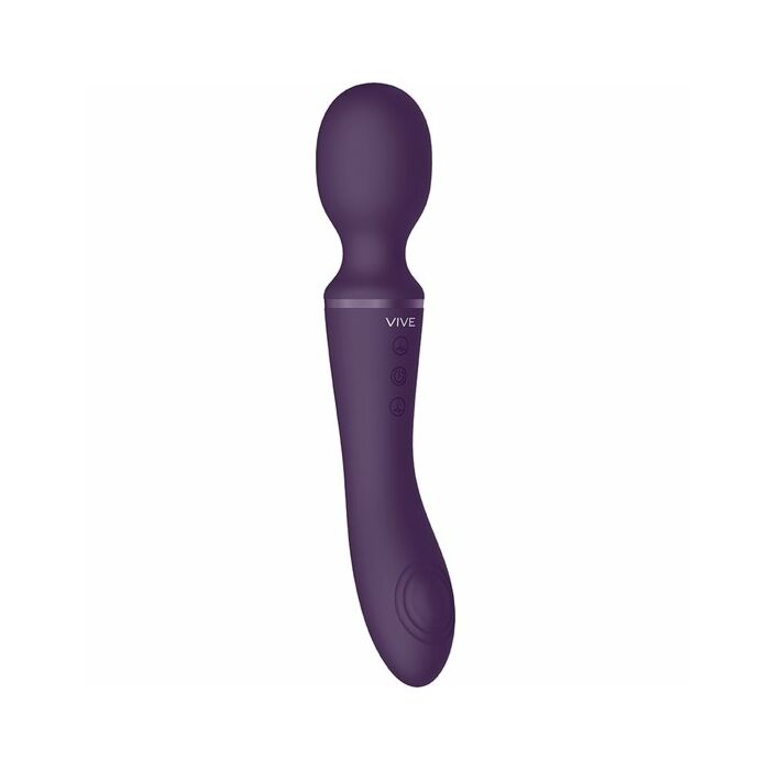 Vive - vibratore con controllo in silicone - viola