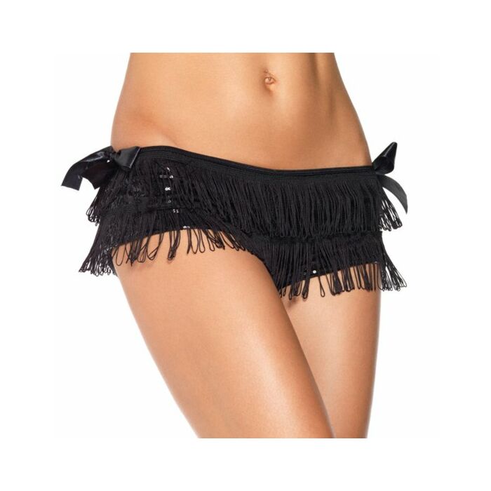 Mutandina Paillettes Nera