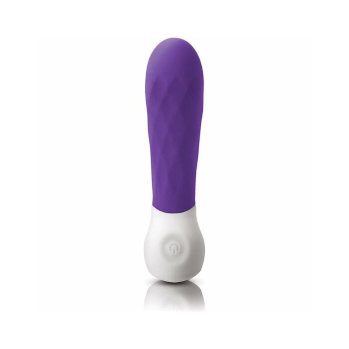 Vibratore in silicone di giada Inya - viola